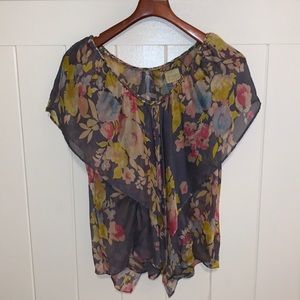 Floral Flowy Top